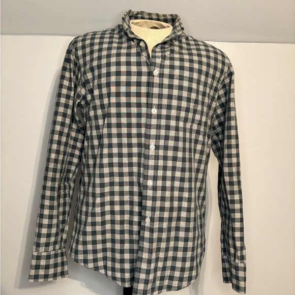J CREW Men’s Blue Plaid Button-up - Small - Picture 1 of 4